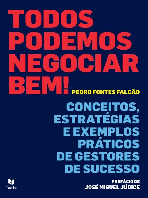 Title details for Todos Podemos Negociar Bem by Pedro Fontes Falcão - Available